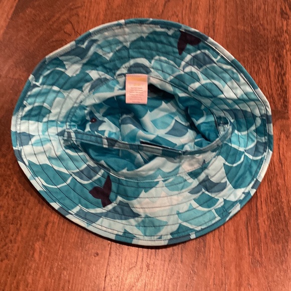Gymboree 2T 3T sun beach bucket hat velcro chin strap - Picture 2 of 3
